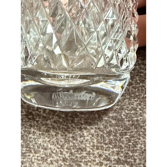 Waterford crystal Mini Cut 4" Vase NO Box - Picture 5 of 5